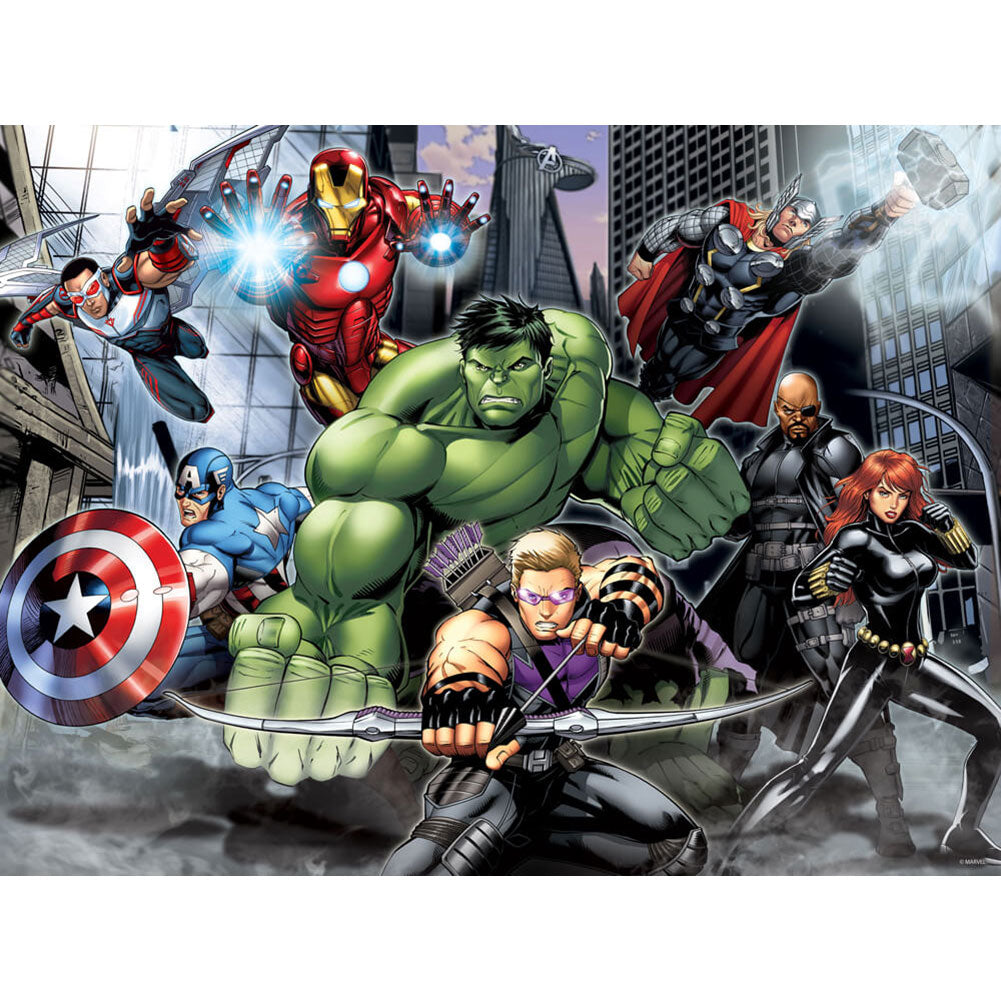 Official Avengers 3D Image Puzzle 500pc