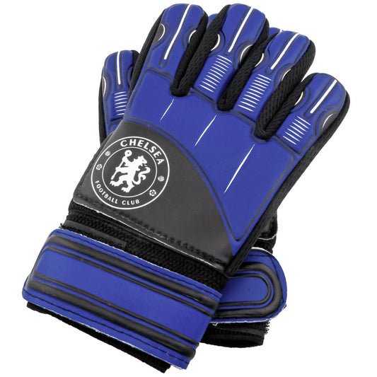 Official Chelsea FC Delta Goalkeeper Gloves Kids