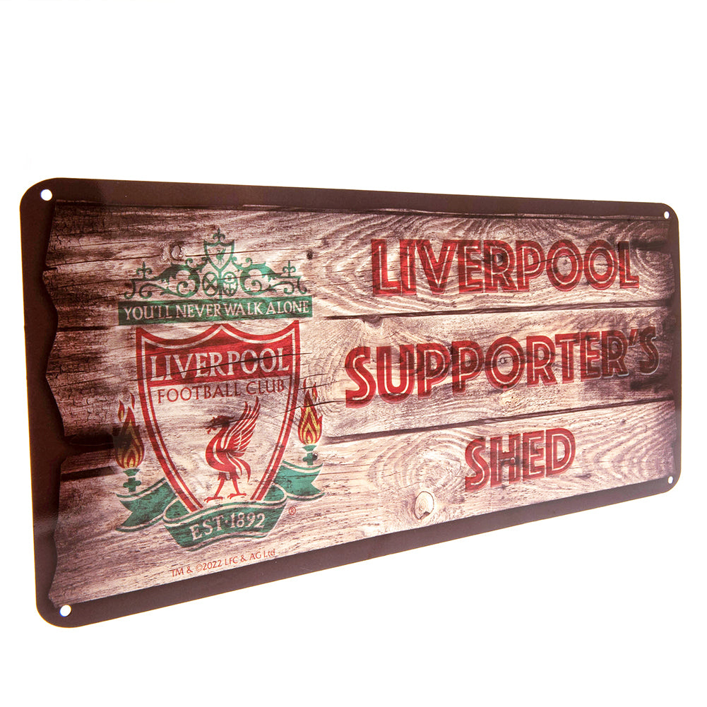 Official Liverpool FC Shed Sign