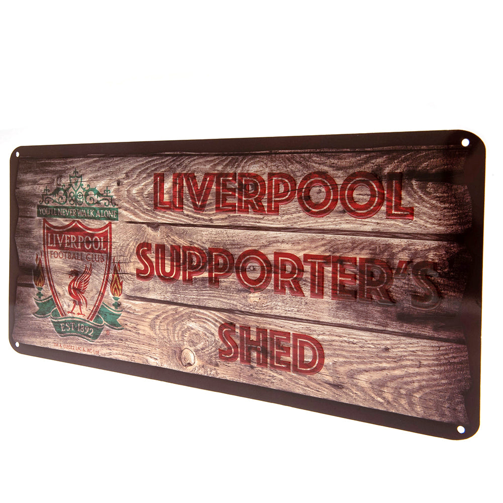 Official Liverpool FC Shed Sign