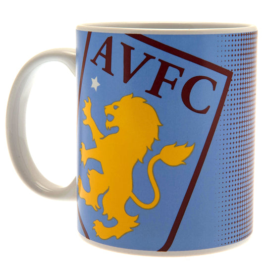 Official Aston Villa FC Halftone Mug