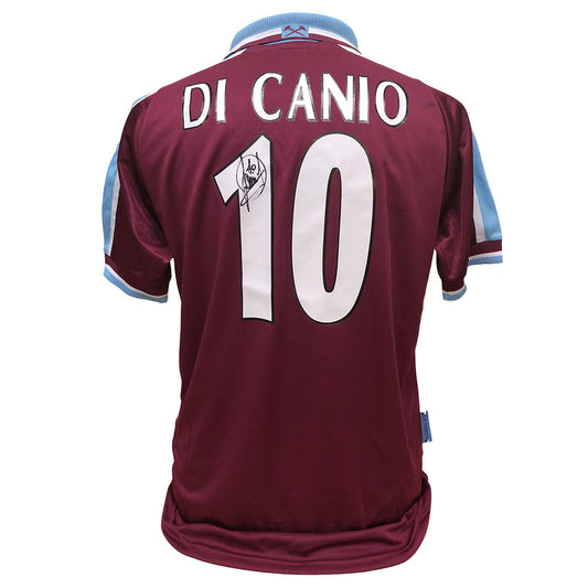 Official West Ham United FC Di Canio Signed Shirt