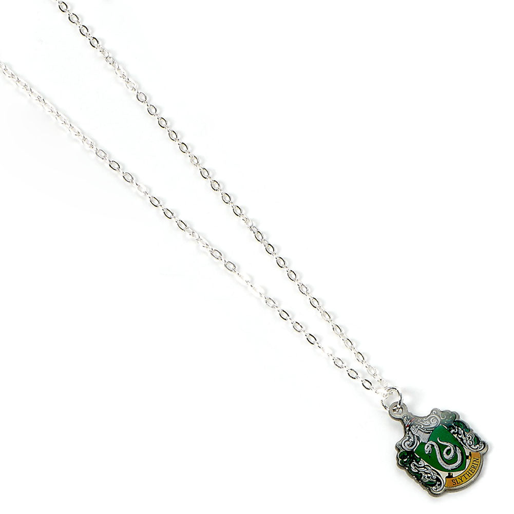 Official Harry Potter Silver Plated Necklace Slytherin