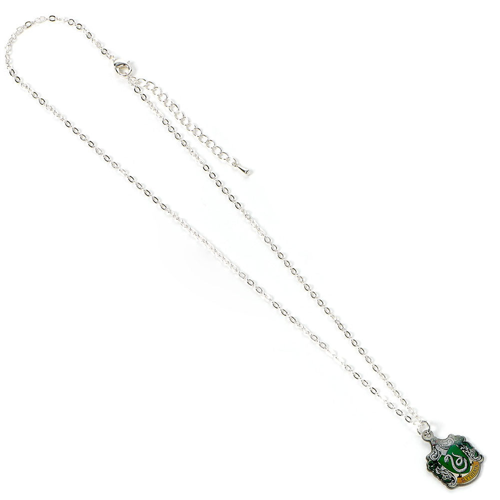 Official Harry Potter Silver Plated Necklace Slytherin