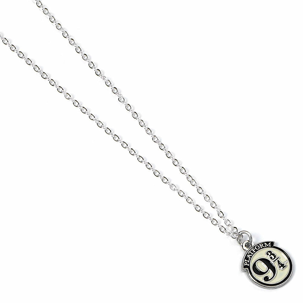 Official Harry Potter Silver Plated Necklace 9 & 3 Quarters