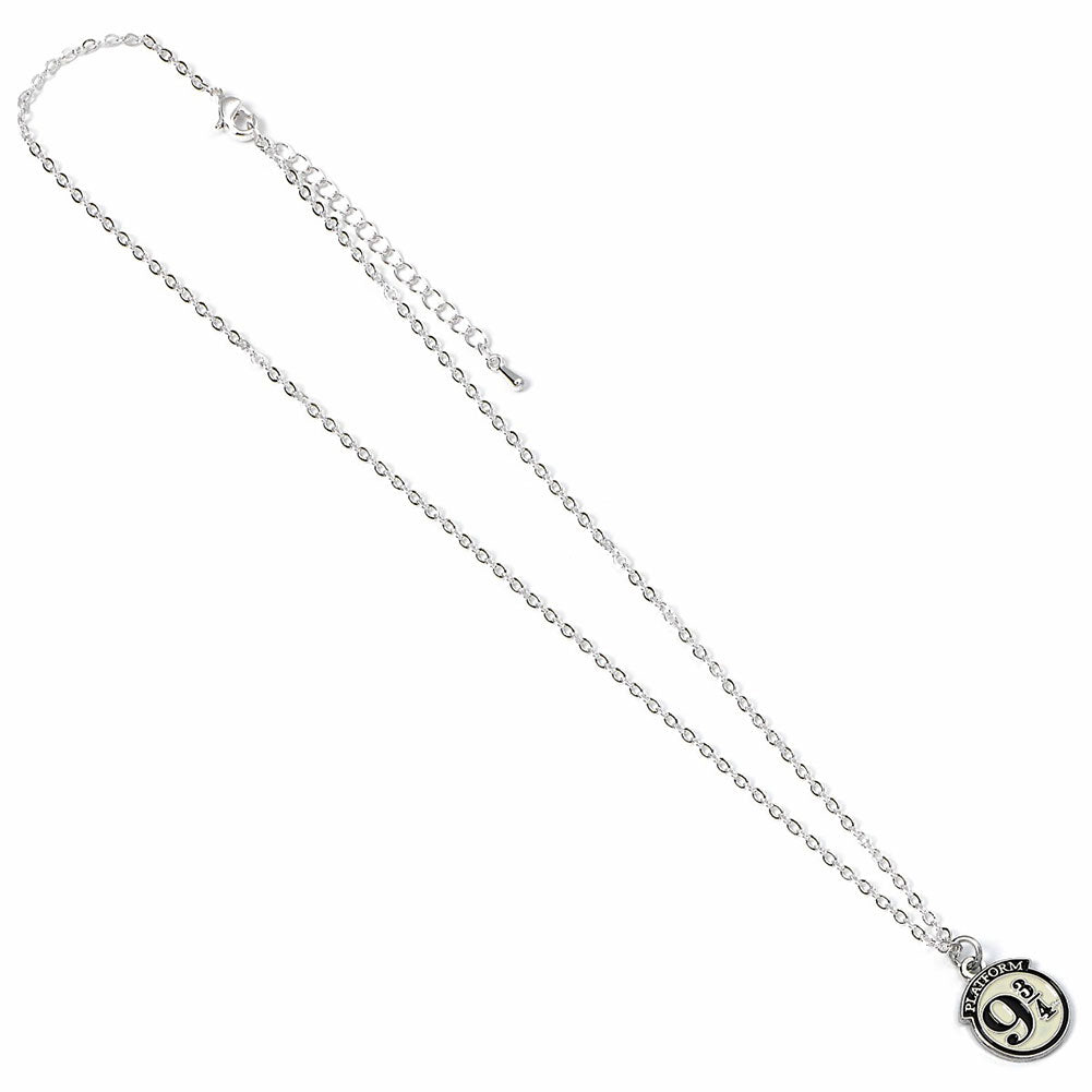 Official Harry Potter Silver Plated Necklace 9 & 3 Quarters