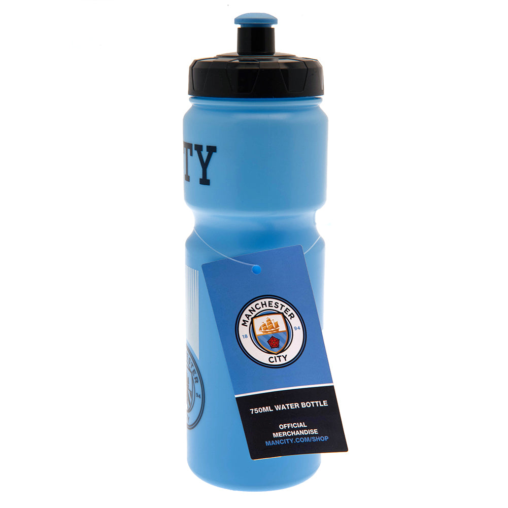 Official Manchester City FC Plastic Drinks Bottle