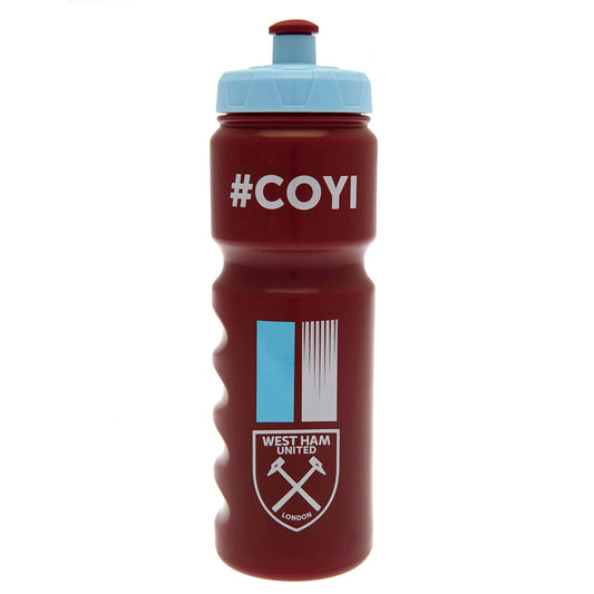 Official West Ham United FC Plastic Drinks Bottle