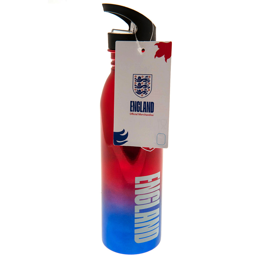 Official England FA UV Metallic Drinks Bottle