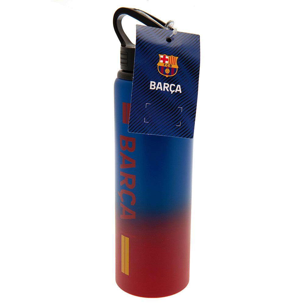 Official FC Barcelona Aluminium Drinks Bottle ST