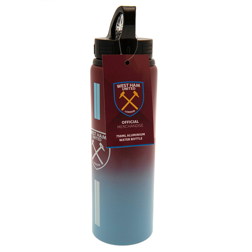 Official West Ham United FC Aluminium Drinks Bottle ST