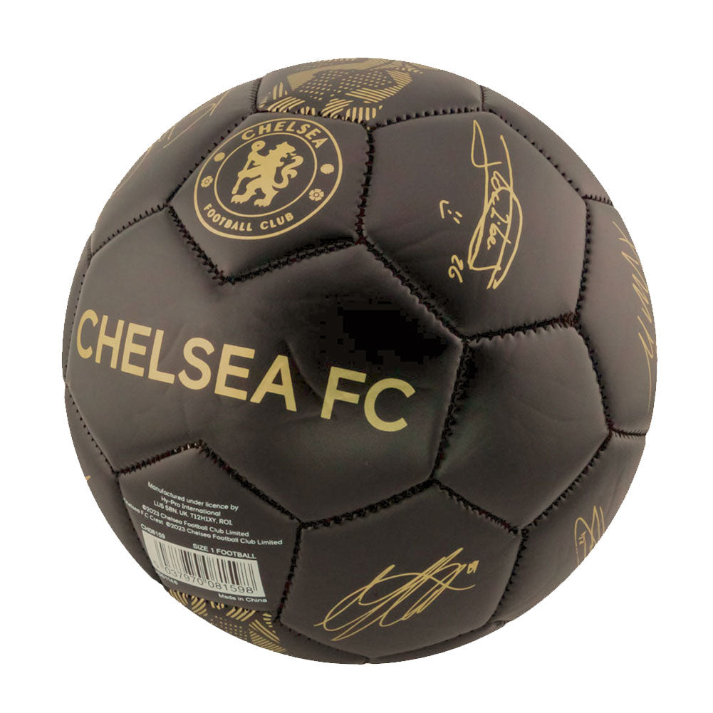 Official Chelsea FC Sig Gold Phantom Skill Ball