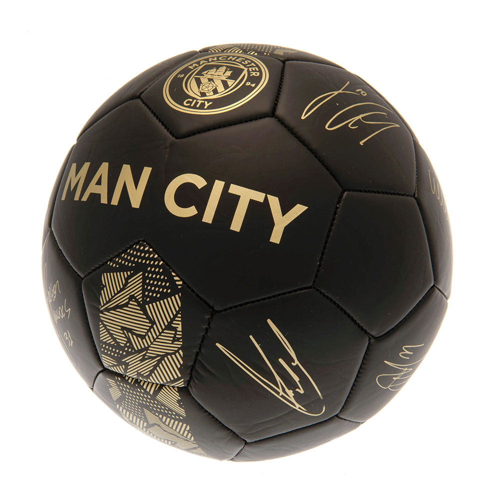 Official Manchester City FC Sig Gold Phantom Skill Ball