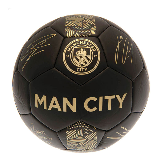 Official Manchester City FC Sig Gold Phantom Skill Ball