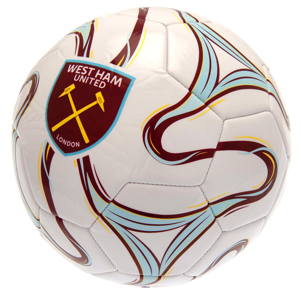 Official West Ham United FC Cosmos White Football