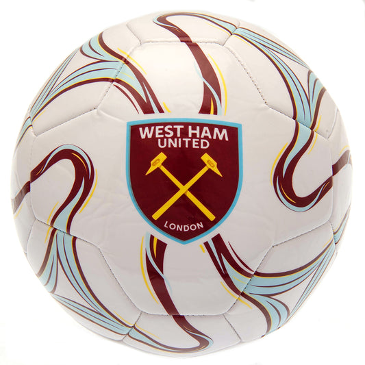 Official West Ham United FC Cosmos White Football