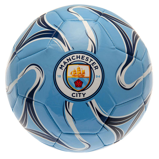 Official Manchester City FC Cosmos Colour Football