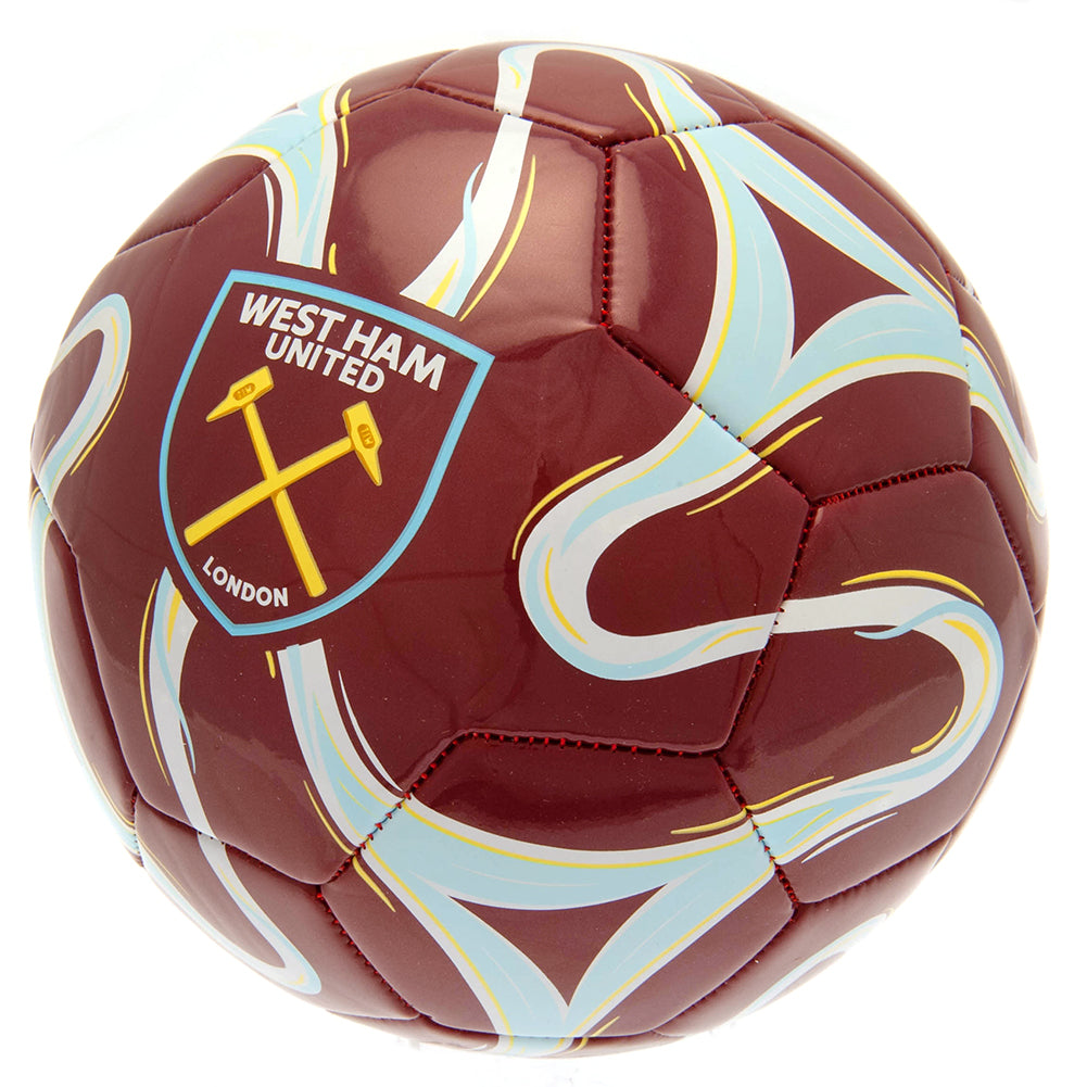 Official West Ham United FC Cosmos Colour Football