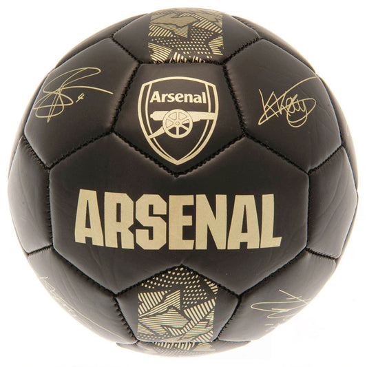 Official Arsenal FC Sig Gold Phantom Football