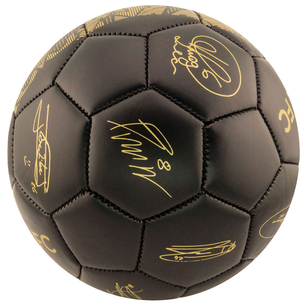 Official Chelsea FC Sig Gold Phantom Football