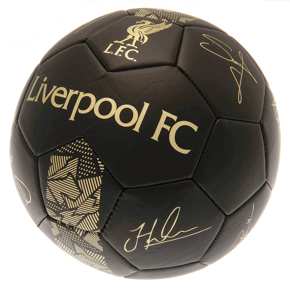 Official Liverpool FC Sig Gold Phantom Football