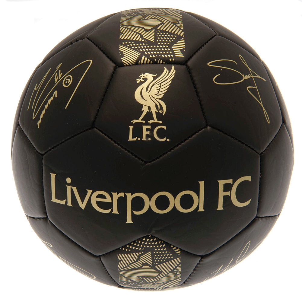 Official Liverpool FC Sig Gold Phantom Football