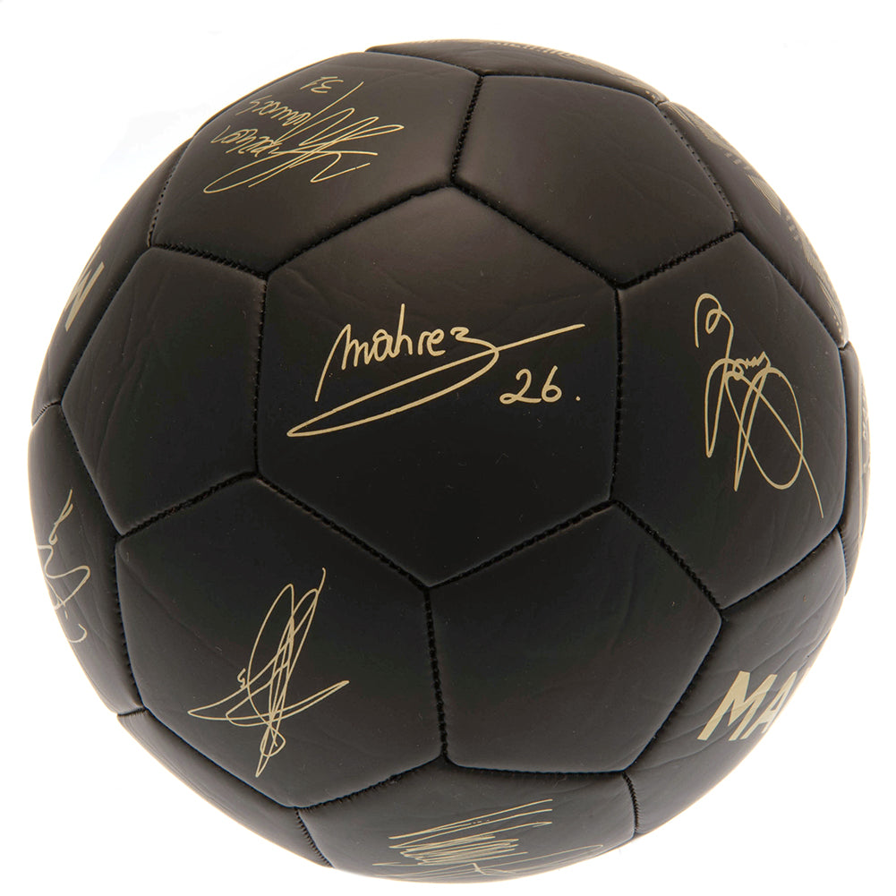 Official Manchester City FC Sig Gold Phantom Football