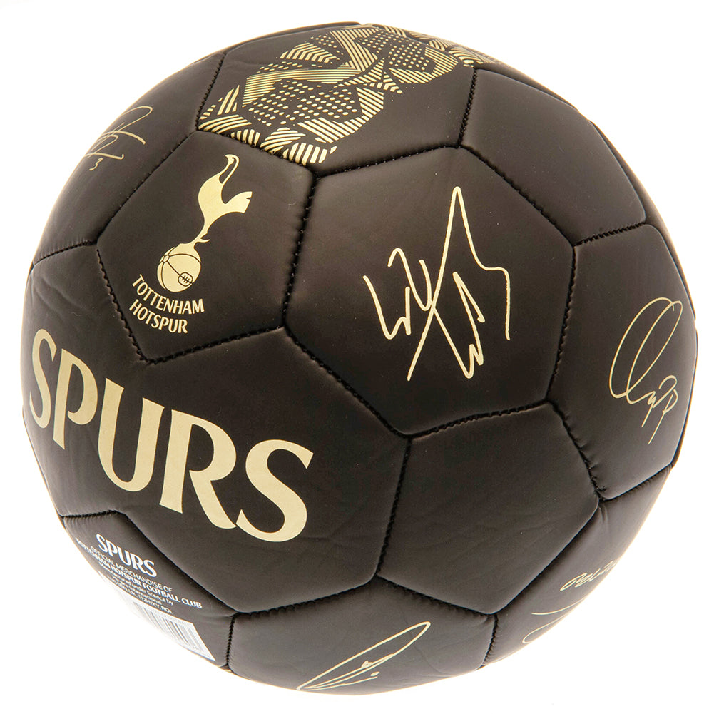 Official Tottenham Hotspur FC Sig Gold Phantom Football