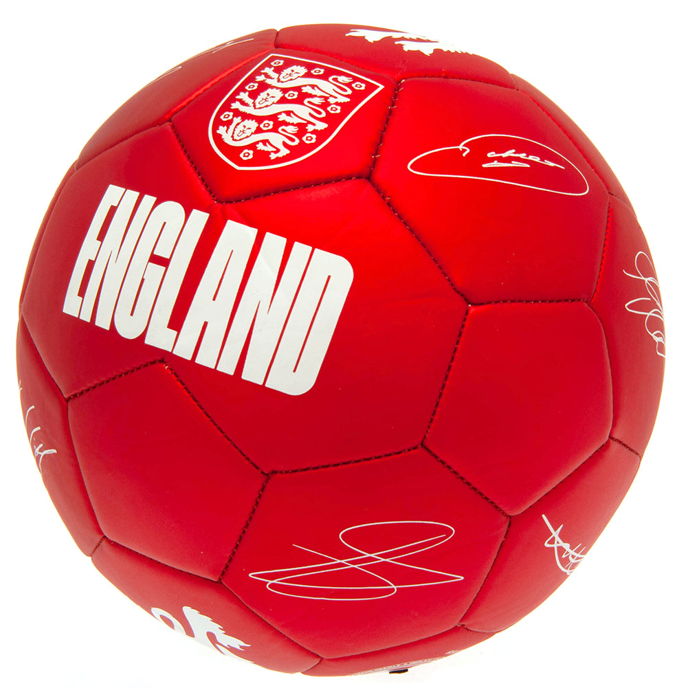 Official England FA Sig Red Phantom Football