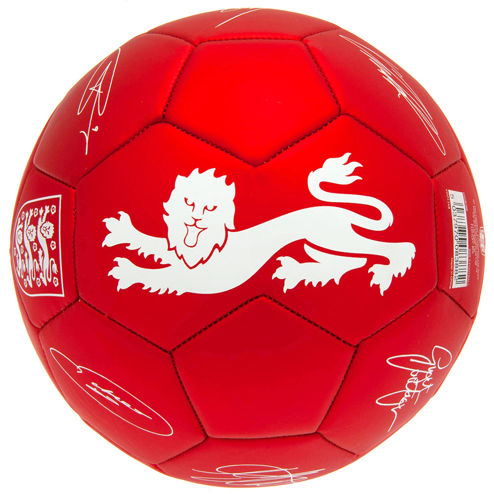 Official England FA Sig Red Phantom Football