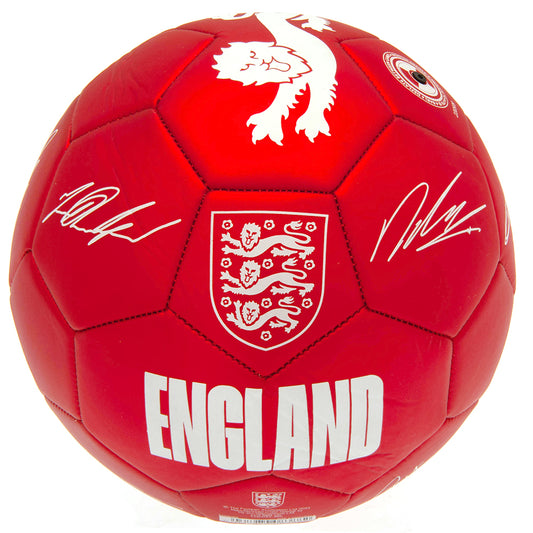 Official England FA Sig Red Phantom Football