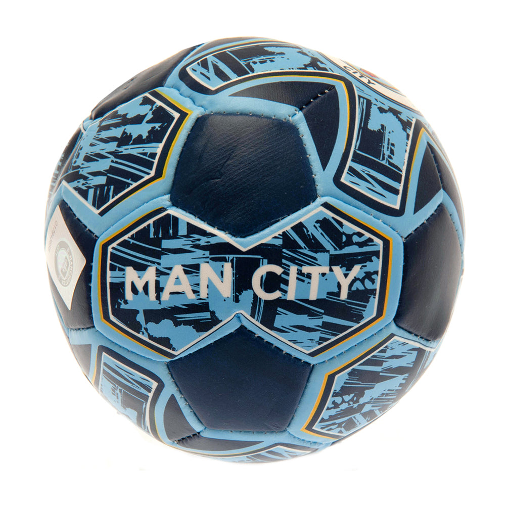 Official Manchester City FC 4 inch Soft Ball