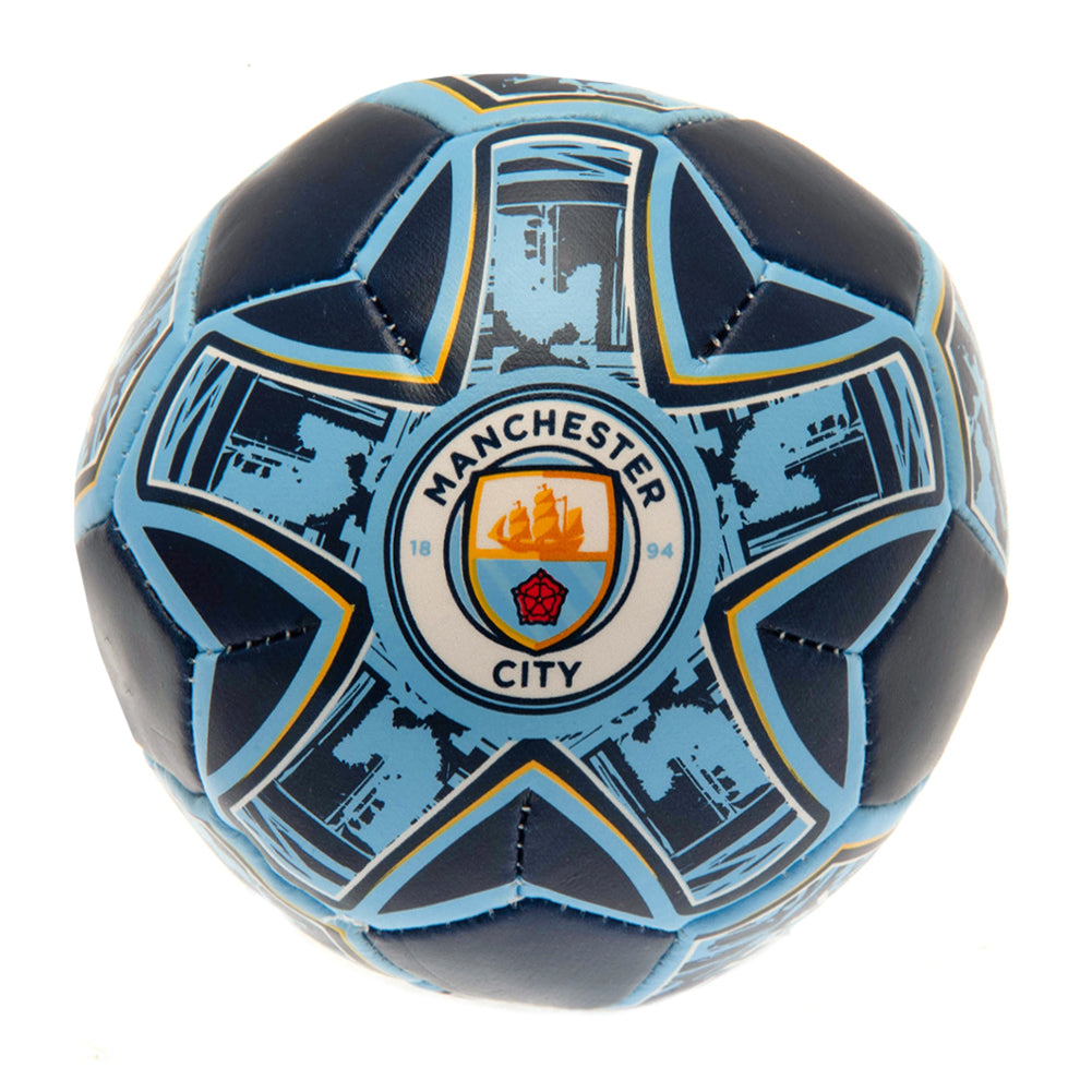 Official Manchester City FC 4 inch Soft Ball