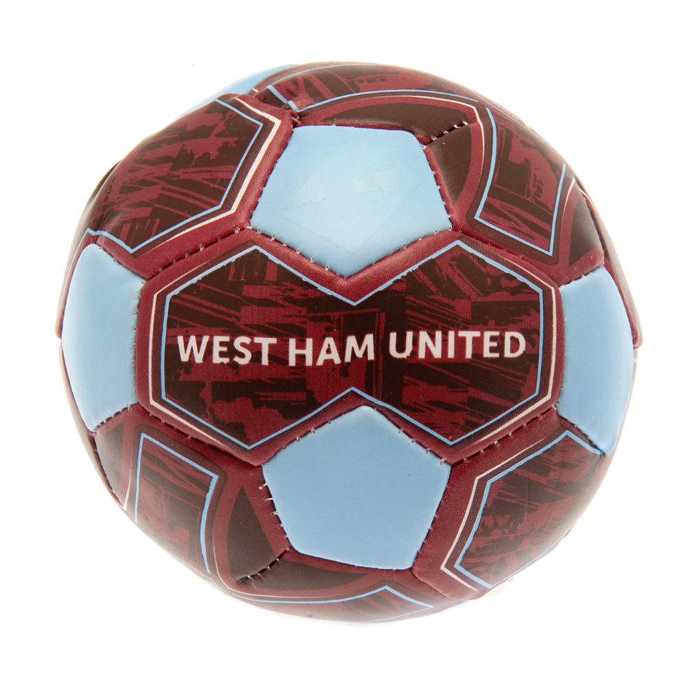 Official West Ham United FC 4 inch Soft Ball