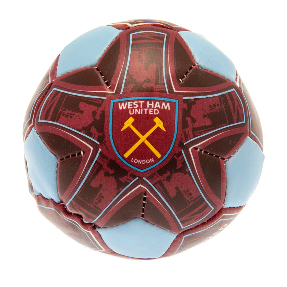 Official West Ham United FC 4 inch Soft Ball