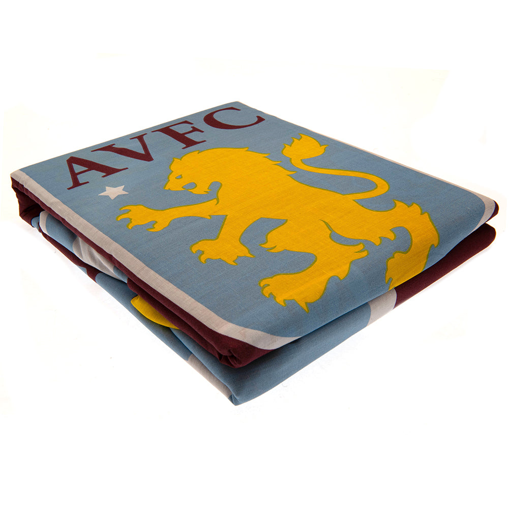 Official Aston Villa FC Pulse Single Duvet Set