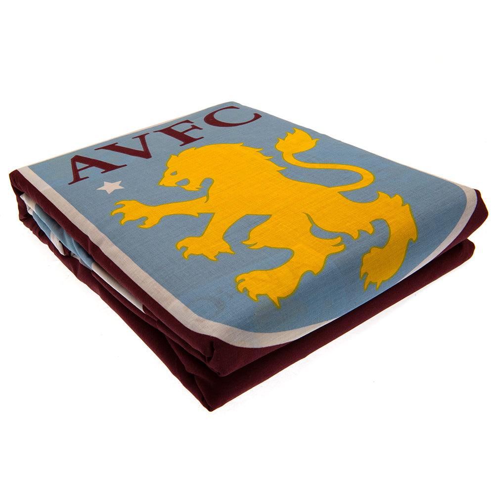 Official Aston Villa FC Pulse Double Duvet Set