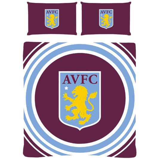 Official Aston Villa FC Pulse Double Duvet Set