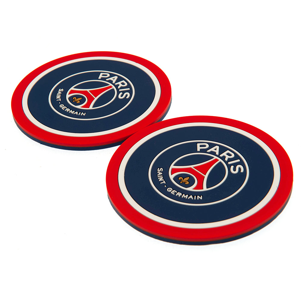 Official Paris Saint Germain FC 2pk Coaster Set