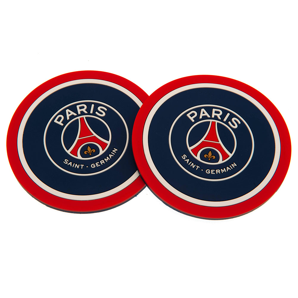 Official Paris Saint Germain FC 2pk Coaster Set