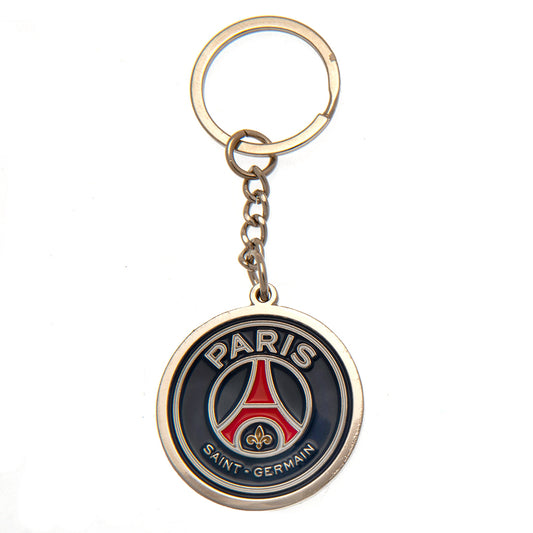 Official Paris Saint Germain FC Crest Keyring