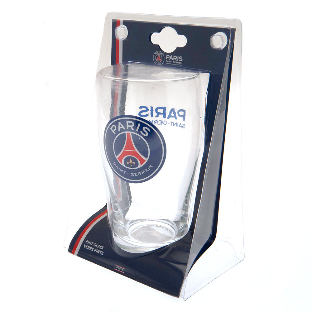 Official Paris Saint Germain FC Tulip Pint Glass