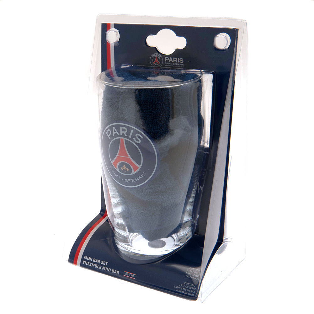 Official Paris Saint Germain FC Mini Bar Set