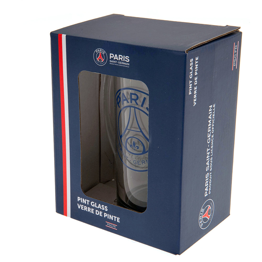 Official Paris Saint Germain FC Stein Glass Tankard