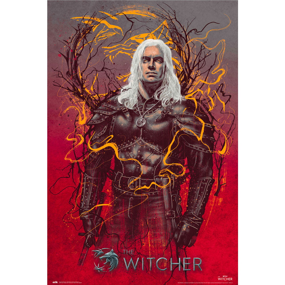 Official The Witcher Poster Geralt 65