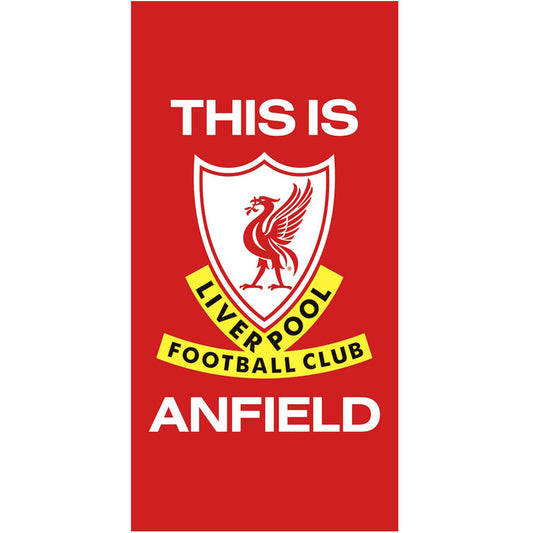 Official Liverpool FC This Is Anfield Towel