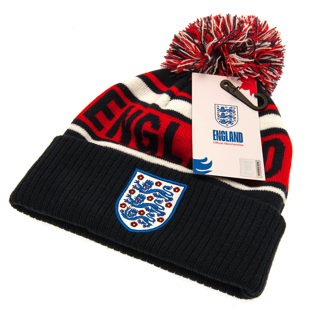 Official England FA Text Ski Hat