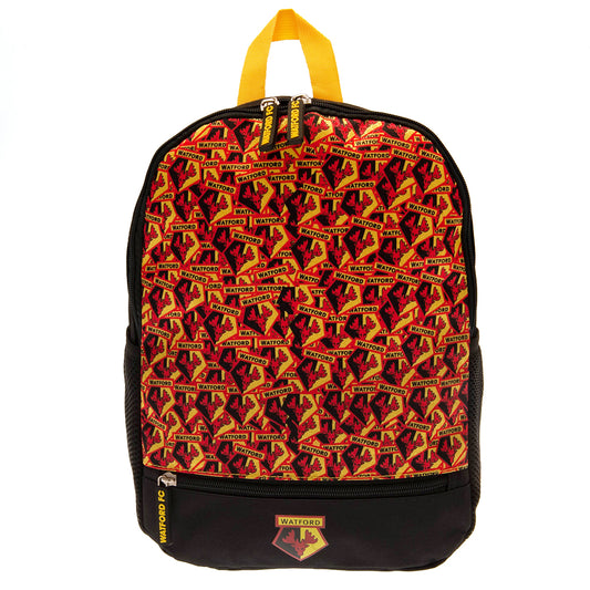 Official Watford FC Multi Crest Junior Backpack