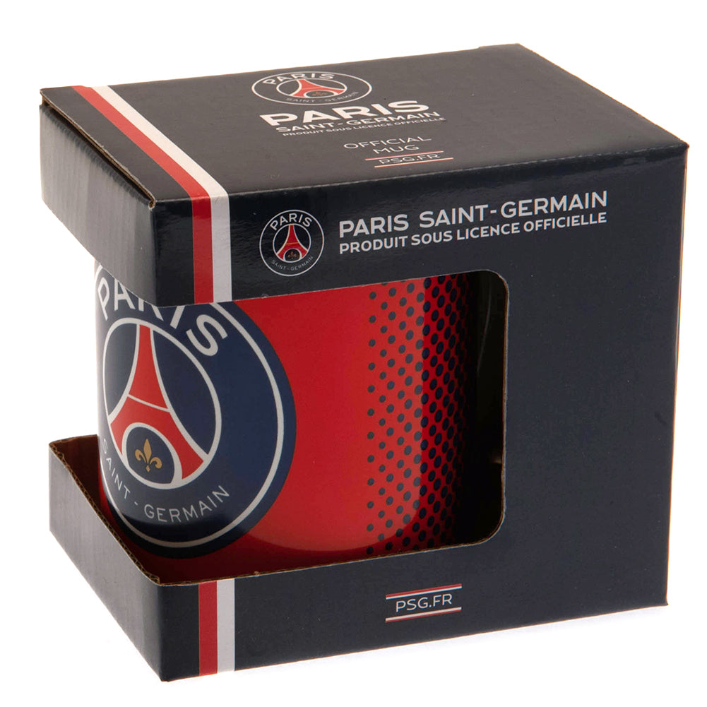 Official Paris Saint Germain FC Fade Mug