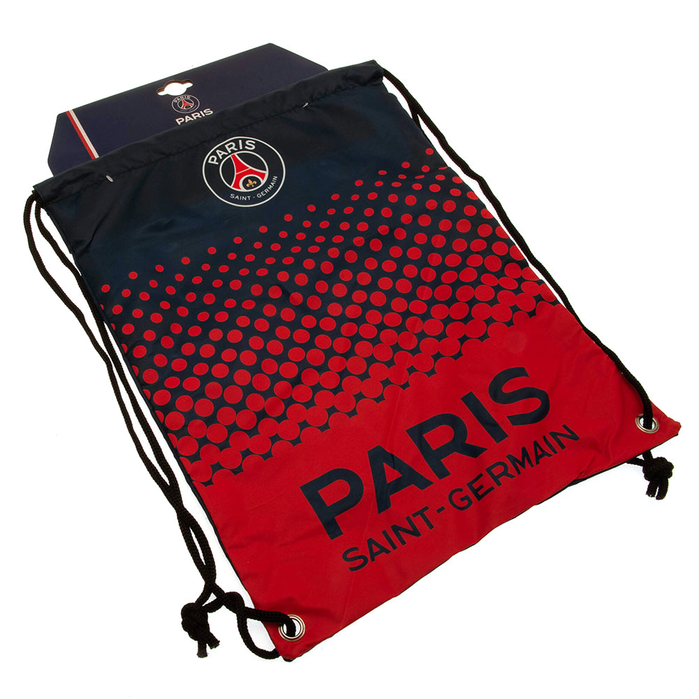 Official Paris Saint Germain FC Fade Gym Bag